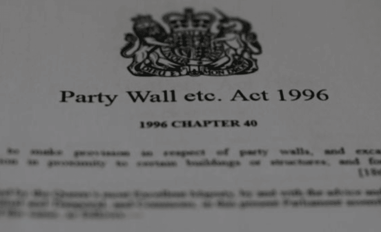 The Party Wall etc. Act 1996